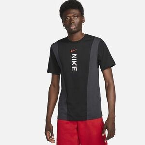 Nike Men's Black and Dark Gray Tee NWT XL